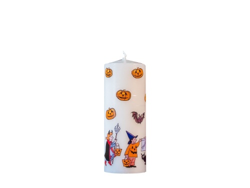 Alison Gardiner Halloween Pillar Candle (non-fragranced)